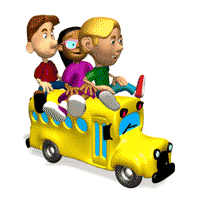 schoolbus animation