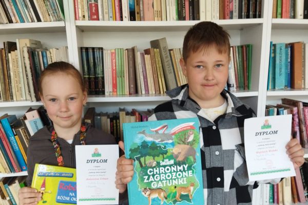Szkolny konkurs czytelniczy - laureaci