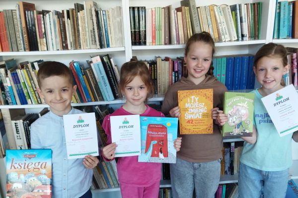 Szkolny konkurs czytelniczy - laureaci