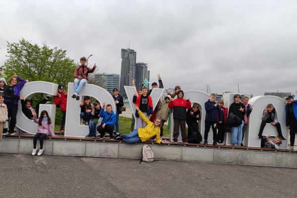 5c i 5d na wycieczce w Gdyni