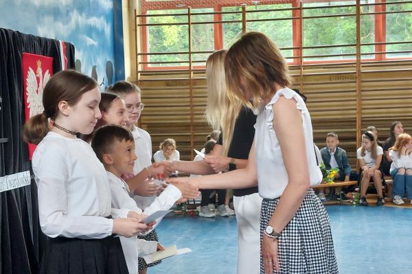 Wręczenie stypendium naukowego