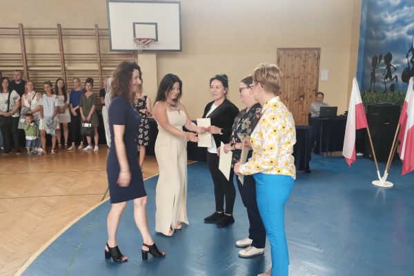 Podziękowanie dla rodziców z klasy 3 B.