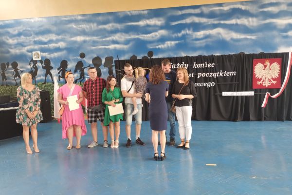 Podziękowanie dla rodziców z klasy 3 A.