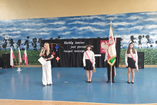 Przemówienie przewodniczącej Rady Rodziców p. Magdaleny Staciwy.