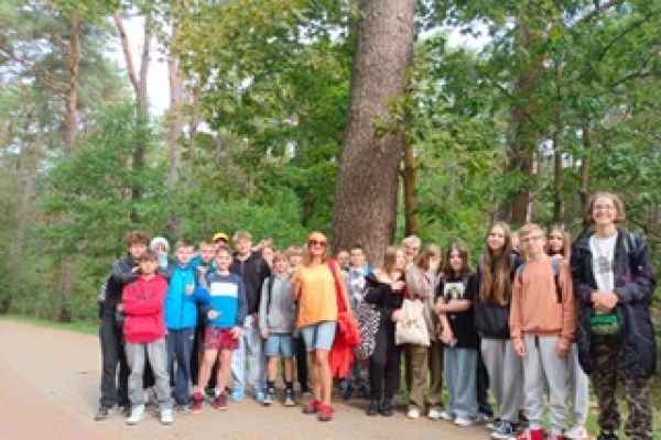 Na wycieczce w  Ustce