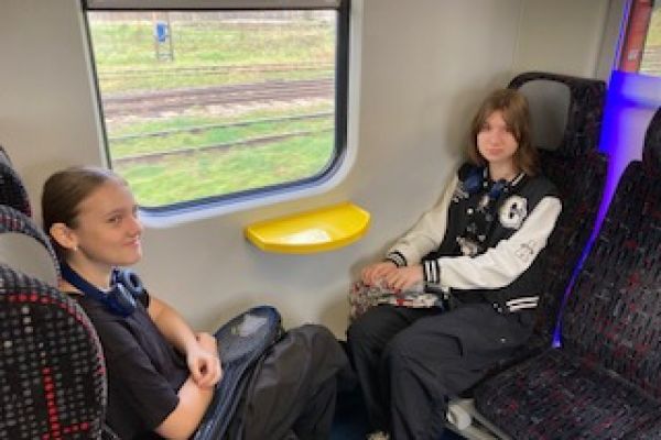 Na wycieczce w  Ustce