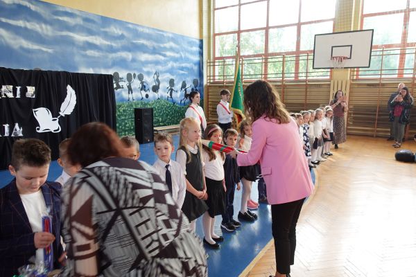 Pasowanie uczniów klasy 1a