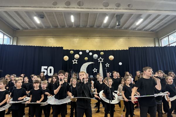 Dzieci z koła muzycznego Urwisy