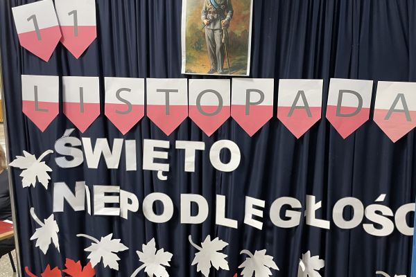 Dekoracja z okazji Święta Niepodległości