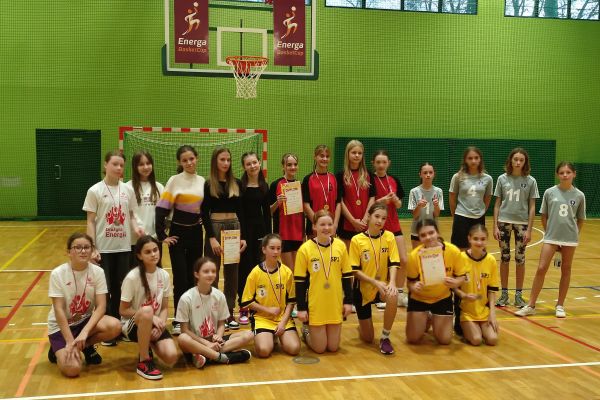 Reprezentantki szkoły w koszykówce 3x3 