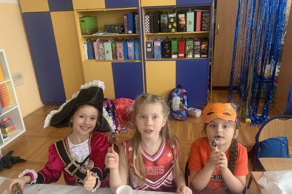 Bal karnawałowy klasa 1a