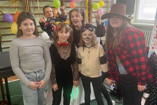 Wspaniała zabawa z Panem Łukaszem Grodzickim 