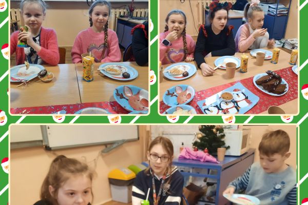 Spotkanie wigilijne w 3a