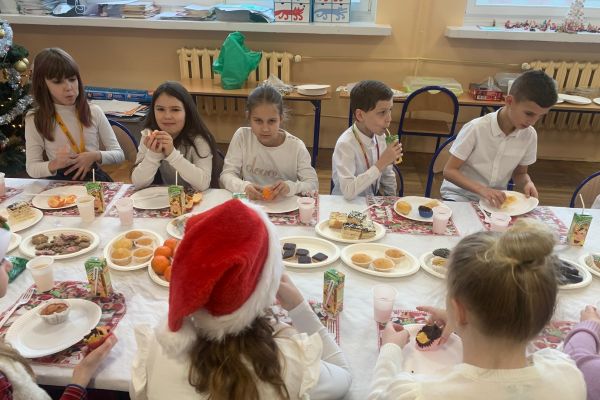 Spotkanie wigilijne w 3c