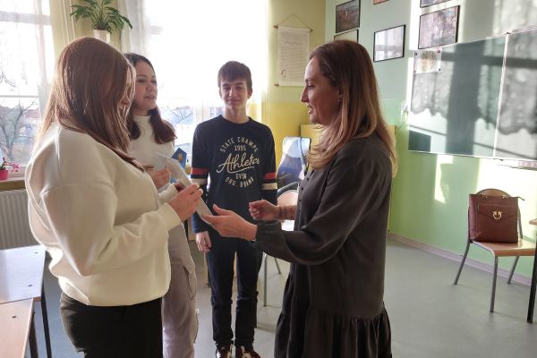 Zwycięska drużyna naszej szkoły