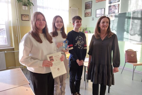 Zwycięska drużyna naszej szkoły