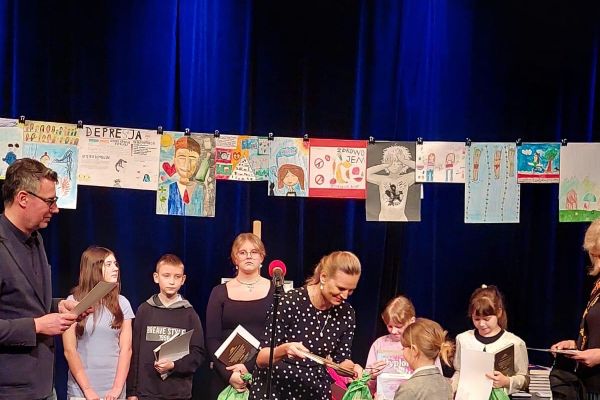 Uczniowie nagrodzeni w Kampanii Zachowaj trzeźwy umysł