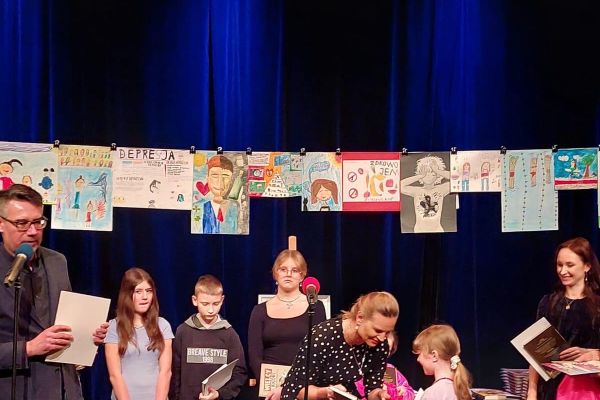 Uczniowie nagrodzeni w Kampanii Zachowaj trzeźwy umysł