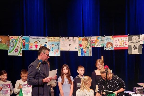 Uczniowie nagrodzeni w Kampanii Zachowaj trzeźwy umysł