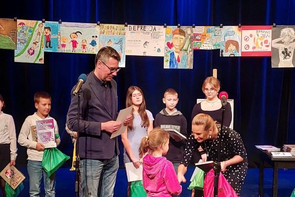 Uczniowie nagrodzeni w Kampanii Zachowaj trzeźwy umysł