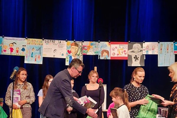 Uczniowie nagrodzeni w Kampanii Zachowaj trzeźwy umysł