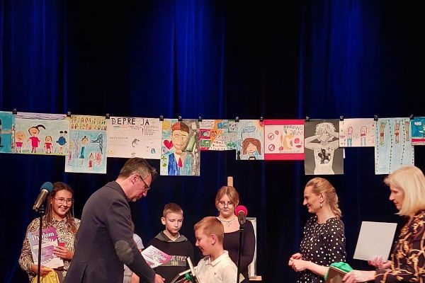 Uczniowie nagrodzeni w Kampanii Zachowaj trzeźwy umysł