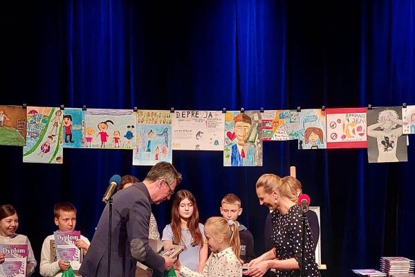 Uczniowie nagrodzeni w Kampanii Zachowaj trzeźwy umysł