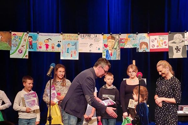 Uczniowie nagrodzeni w Kampanii Zachowaj trzeźwy umysł