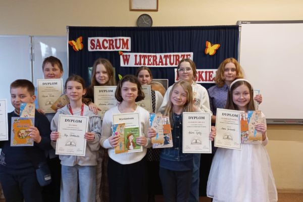 Uczestnicy konkursu w klasach 4-6