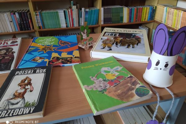 Wiosna w bibliotece