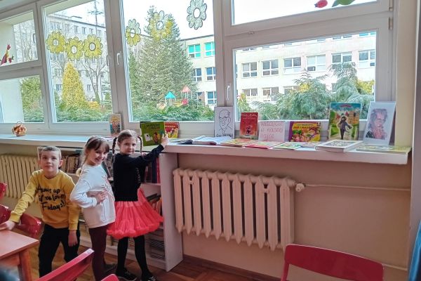 Wiosna w bibliotece