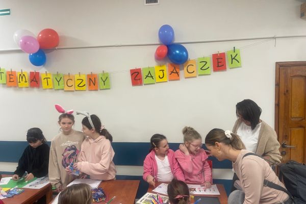 Zabawy matematyczne z wielkanocnym zającem