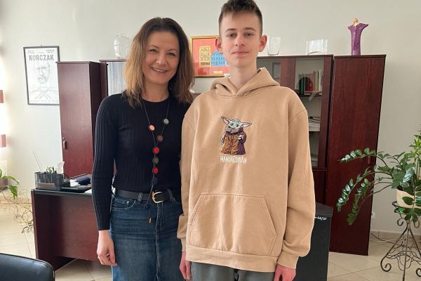 Laureat Wojewódzkiego Konkursu z Języka Polskiego