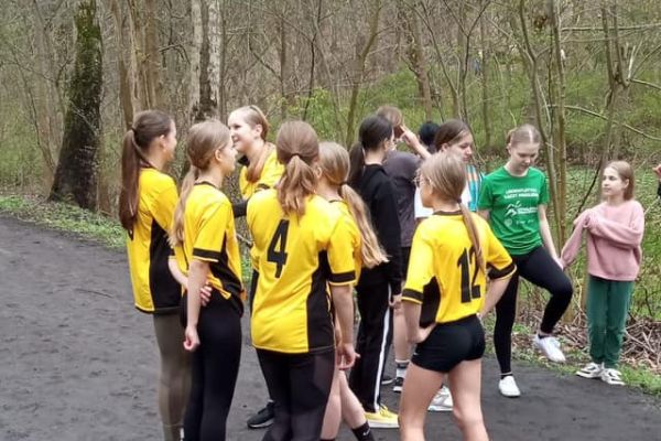 Biegi przełajowe - zawodnicy SP-3