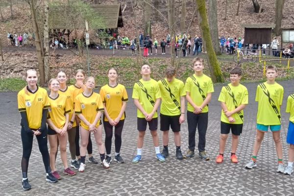 Biegi przełajowe - zawodnicy SP-3