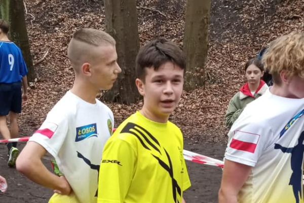 Biegi przełajowe - zawodnicy SP-3