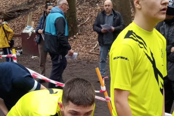 Biegi przełajowe - zawodnicy SP-3