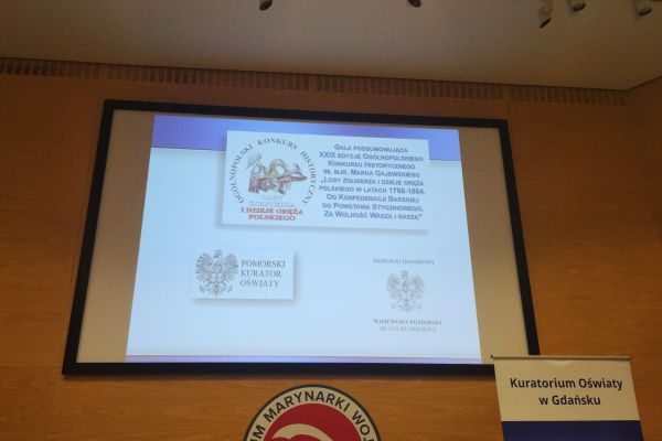 Uroczystość wręczenia nagród