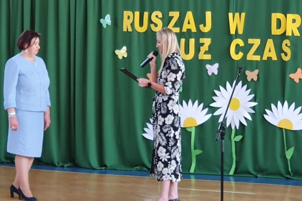 PODZIĘKOWANIE I POŻEGNANIE WICEDYREKTOR KATARZYNY GRABOWSKIEJ 