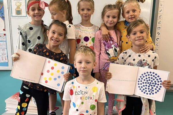 Dzień Kropki  w klasach młodszych