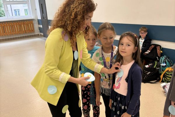 Dzień Kropki  w klasach młodszych