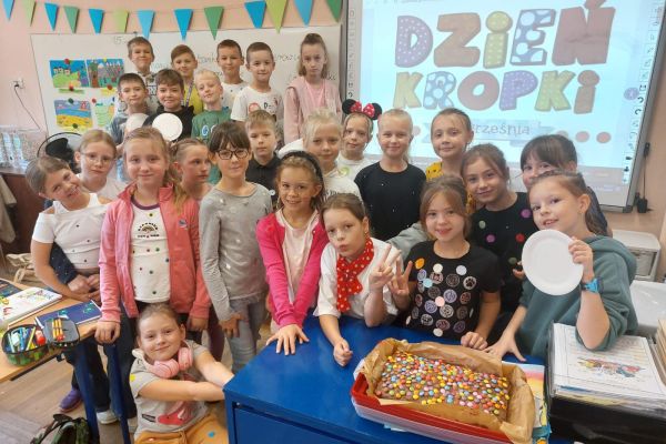 Dzień Kropki  w klasach młodszych