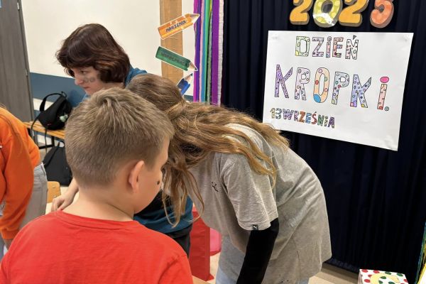 Dzień Kropki  w klasach młodszych