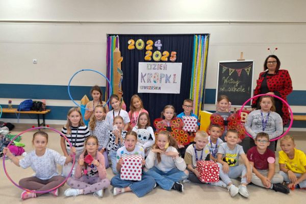 Dzień Kropki  w klasach młodszych