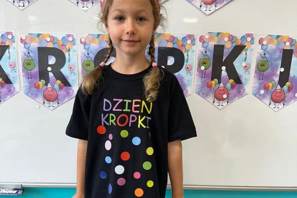 Dzień Kropki  w klasach młodszych