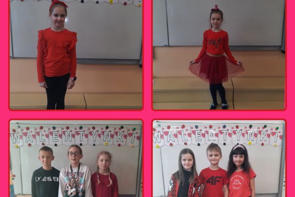 Walentynkowe zdjęcia w 3a