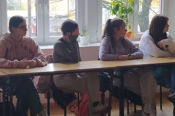 Zajęcia biologiczne w II LO – projekt Klasa Patronacka 