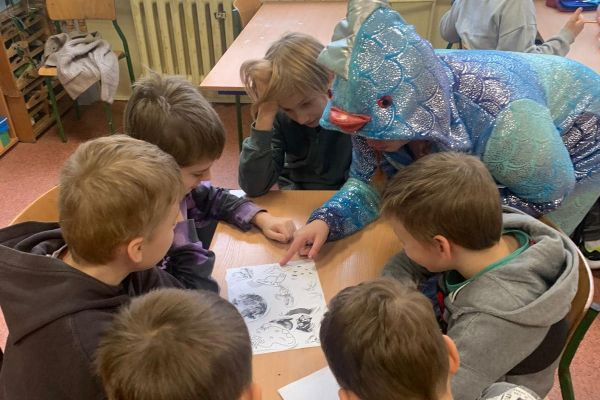 Warsztaty w ramach projektu „Aktywni Błękitni” 