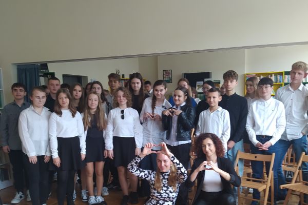 Wspólne zdjęcie wszystkich uczestników spotkania