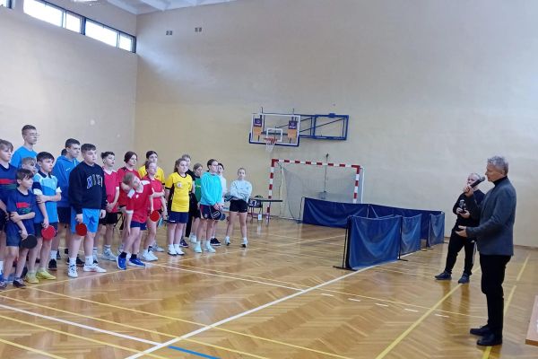 Półfinał Wojewódzkich Igrzysk Dzieci w Tenisie Stołowym Dziewcząt 